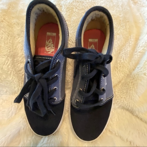 vans lt blue